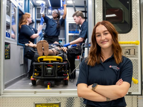 GTCC EMS student earns community college system’s highest academic award