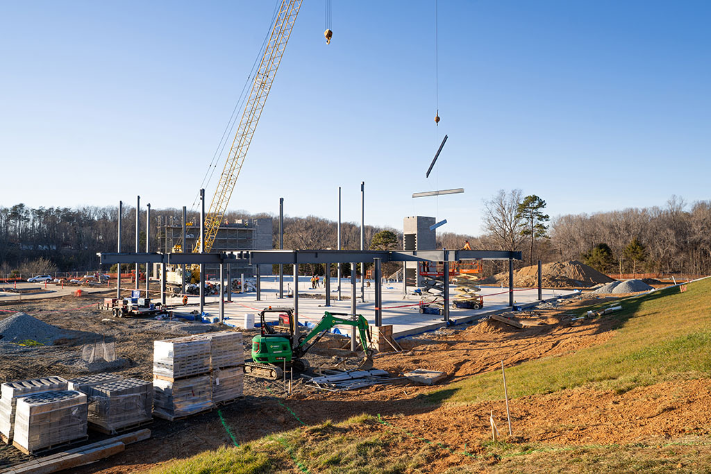 GTCC Aviation Center construction