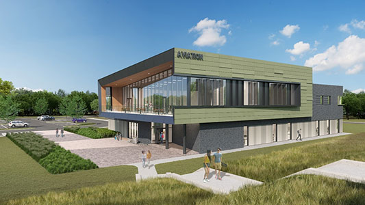 GTCC Aviation Center Render