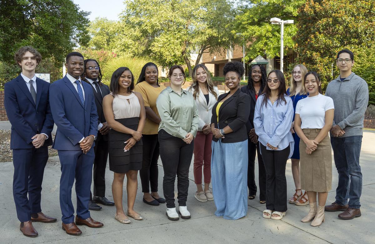 Group picture of the 2024-2025 student ambassadors.