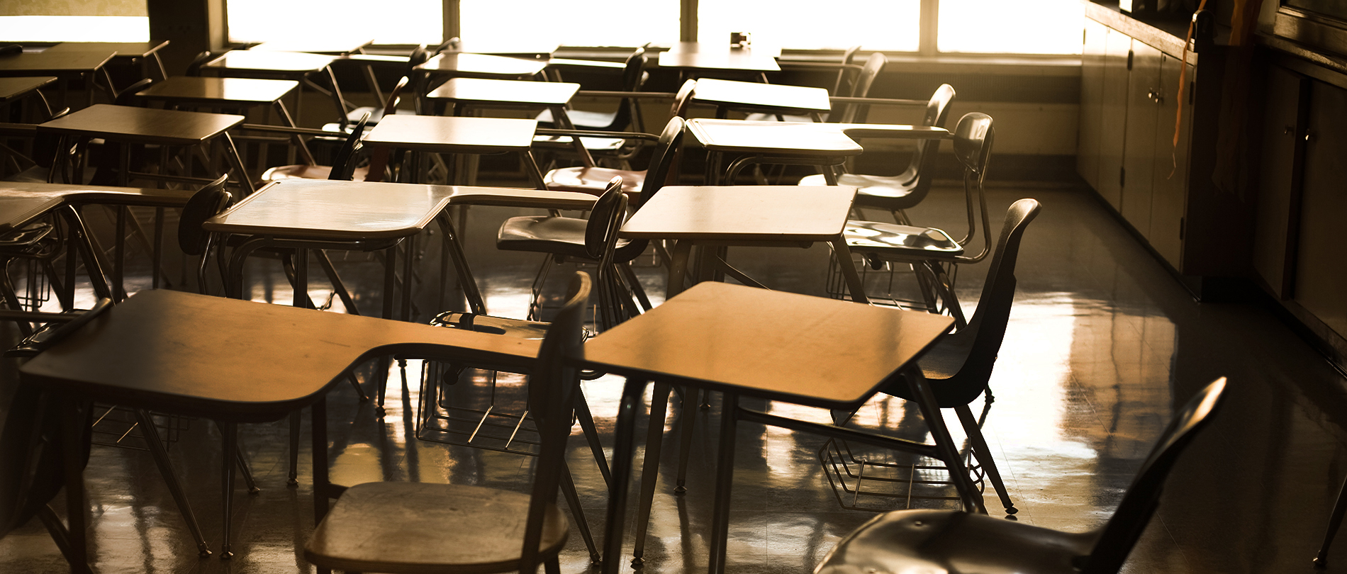 empty classroom