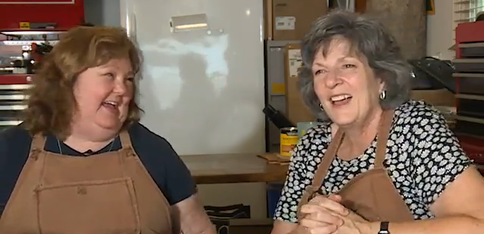 Beth Shull and Linda Beitz found their passion in pottery.