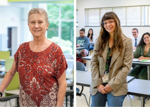 Fulbright Scholars cross paths: One coming to GTCC, another leaving GTCC for Poland