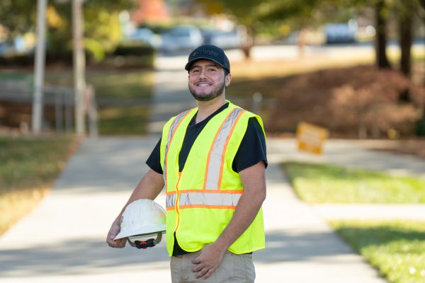 Juan Garcia builds success in GTCC construction management program
