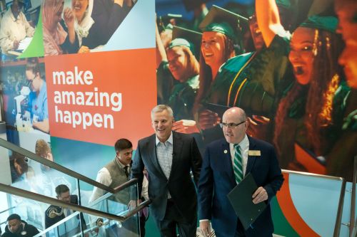 Governor Josh Stein visits GTCC