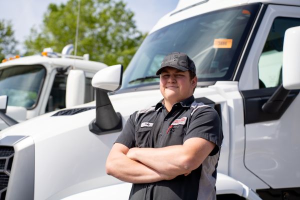 GTCC diesel and heavy equipment program puts Tully McKinley on the road to success