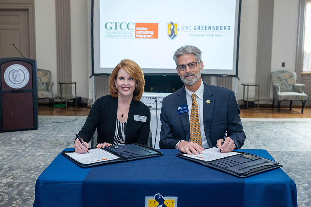 Guilford Technical Community College joins University of North Carolina at Greensboro direct admission program