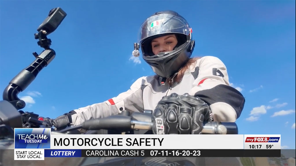 FOX8 Highlights GTCC's Motorcycle Safety Program