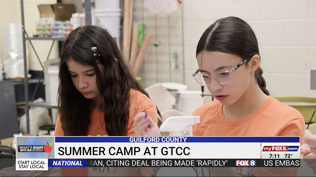 GTCC Summer Camp Helped Students Discover New Passions and Career Paths