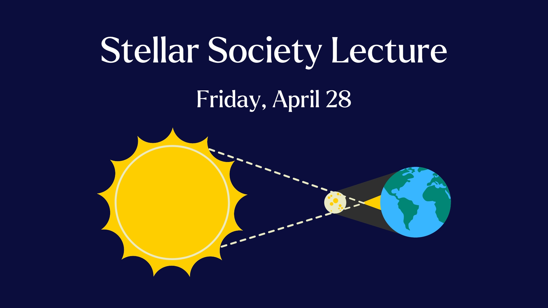 Stellar Society Lecture graphic