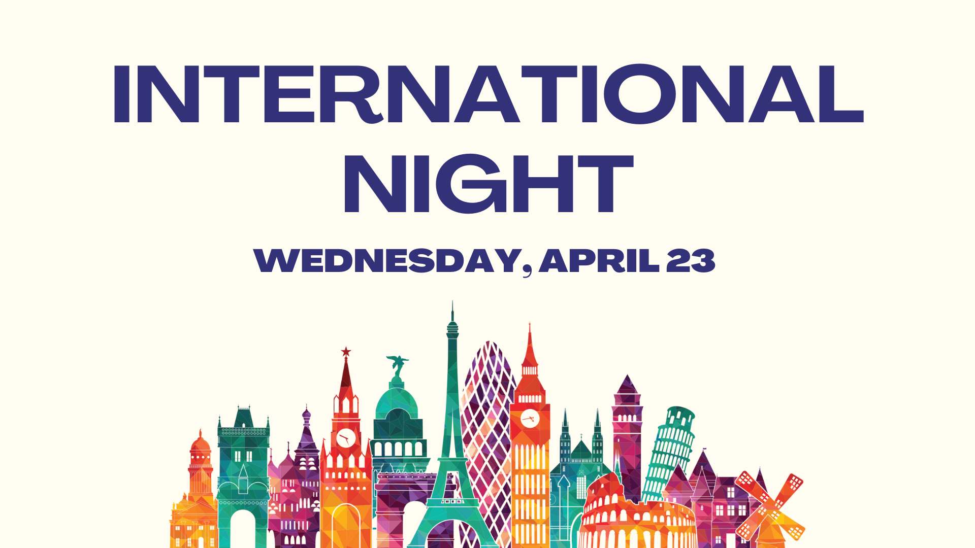 International Night graphic