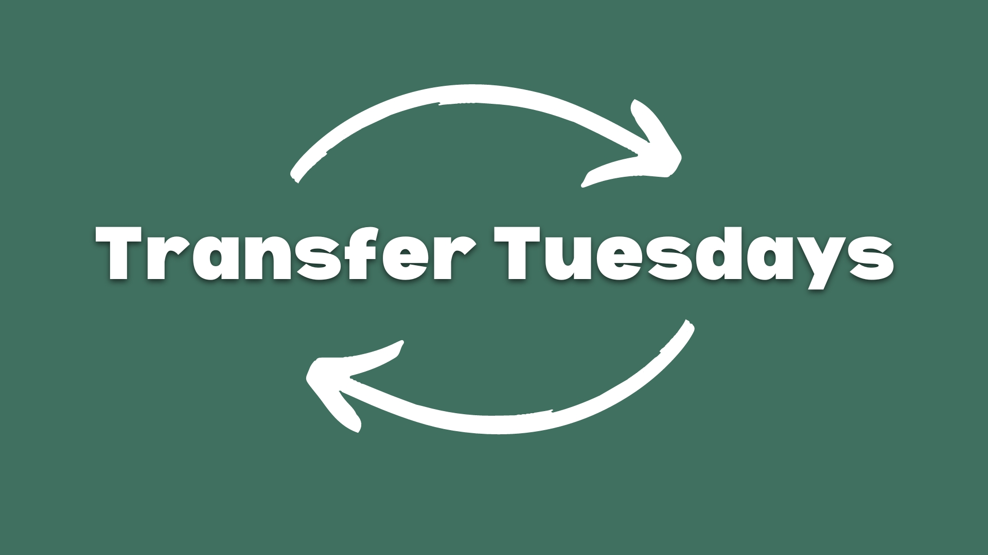 Transfer Tuesdays graphic